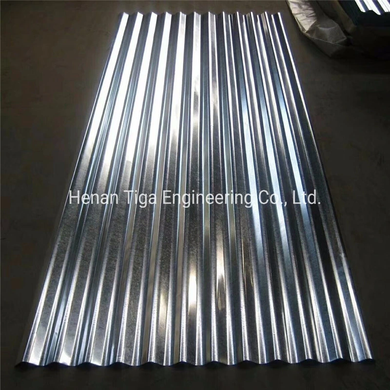 Factory 0.14mm*800mm/900mm Corrugated Galvanized Steel Roofing Sheet