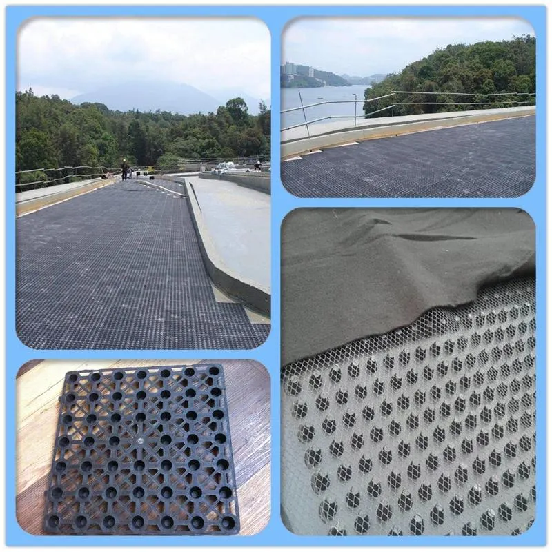 Jubo Drainage Board Drainage Cell Roof Garden