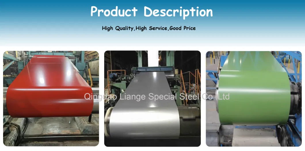 Dx51d SGCC Red Blue Golden Black Green Grey Color Prepainted Galvanized Galvanised Aluminum Zinc PPGI PPGL Gi Gl Cold Rolled CRC Cr Steel Sheet Coil Price