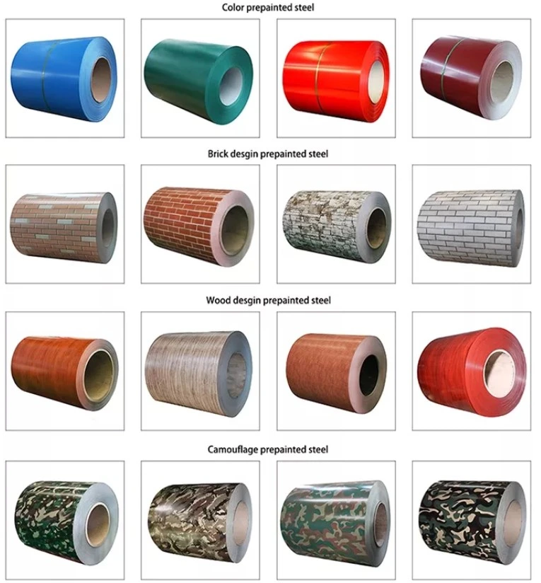 Manufacturer Customized Ral Color Coated Prepainted Galvanized Dx51d SGCC PPGI Steel Coil