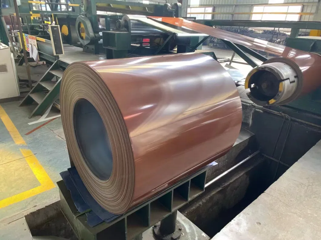 PPGI Color Coated Galvanized Steel Coils Manufacturer Factory in Jinan