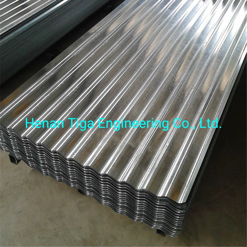 Factory 0.14mm*800mm/900mm Corrugated Galvanized Steel Roofing Sheet