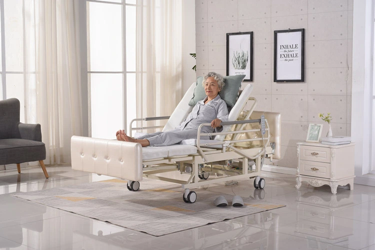 Fashion Home Style Design Multi Functions Electric Hospital Bed for Home Use
