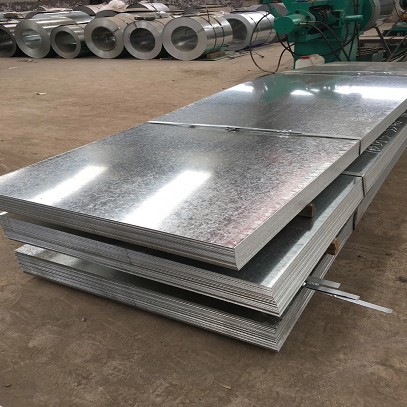 High Quality OEM Customized A653 G90 Dipped Galvanized Steel Plate A525 Coil Aluzinc Az185 Galvalume Dx51d Z100