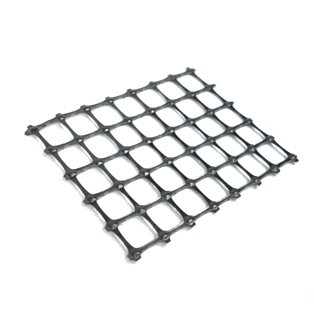 Manufacturer Supply PP Polyethylene Uniaxial Biaxial Geogrid for Base Soil Reinforcement Construction
