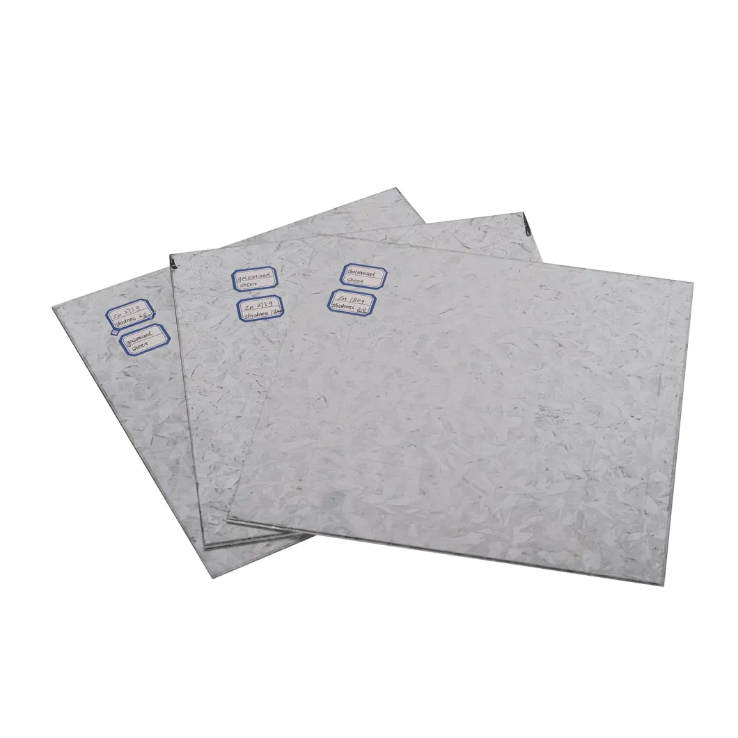 Hot DIP Galvanize Steel Plate 10mm Thickness Manufacturers 3mm Galvanized Steel Sheet