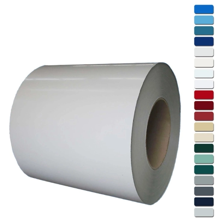 Hot Selling PPGI PPGL Coil Color Coated/ Prepainted Steel Coil for Structureprepainted Galvalume Use From China Factory Galvanized Sheet Plate Strip Roll