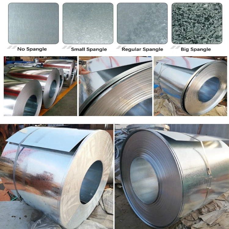 Galvanized Steel Coil Iron Z180 Dx51d 0.8mm Gi Corrugated Steel Coil