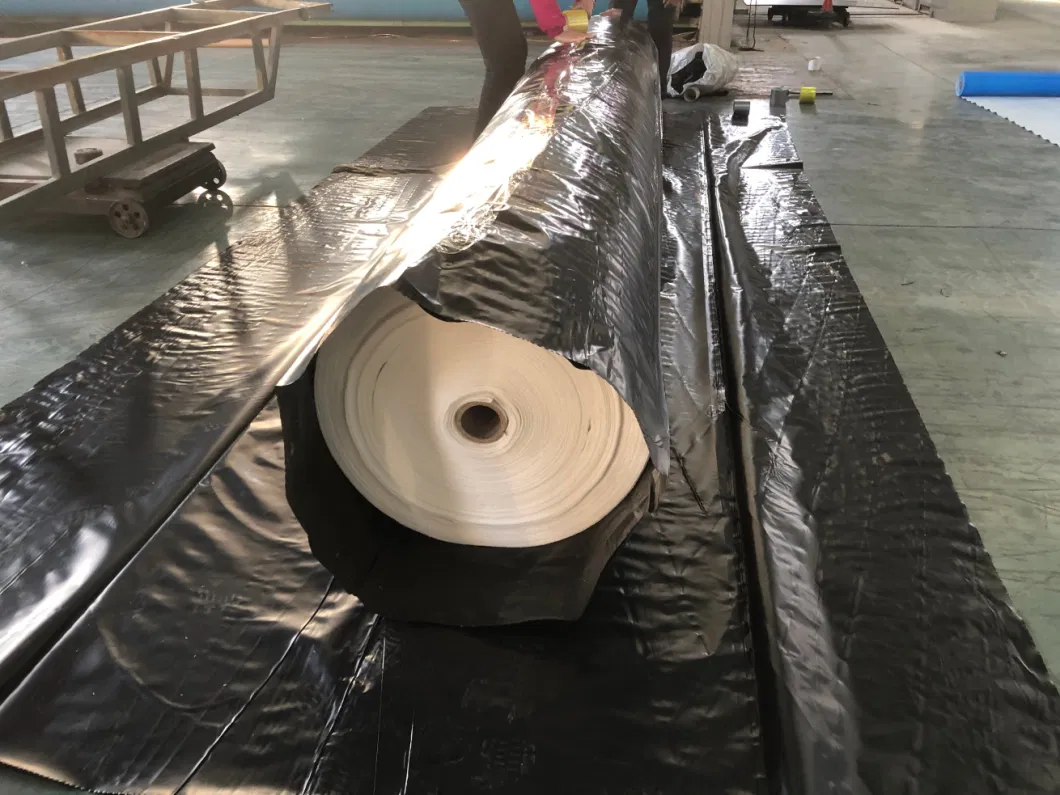 Nonwoven Needle Punched Heat Short Stable Fiber Geotextile for Separation