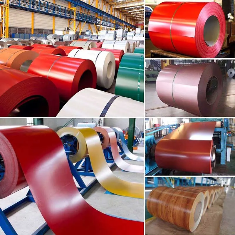 Factory Supplier PPGL Color Coated Zinc Cold Rolled Prepainted Galvanized PPGI Steel Coil for Material Steel Roofing Sheet