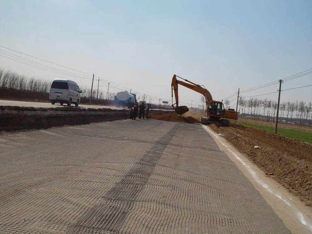 Geogrids Road Construction Plastic PP Biaxial Geogrid for Mining