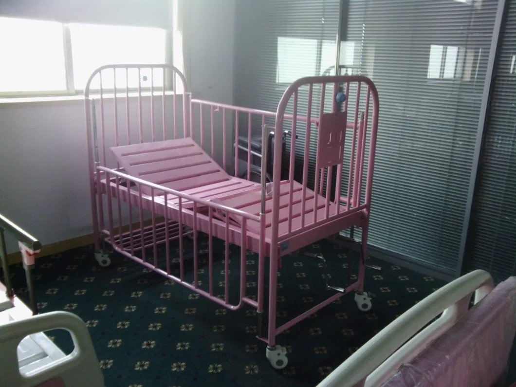 Newborn Medical Crib Stainless Steel Pediatric Bed Children Hospital Bed (THR-CB15)