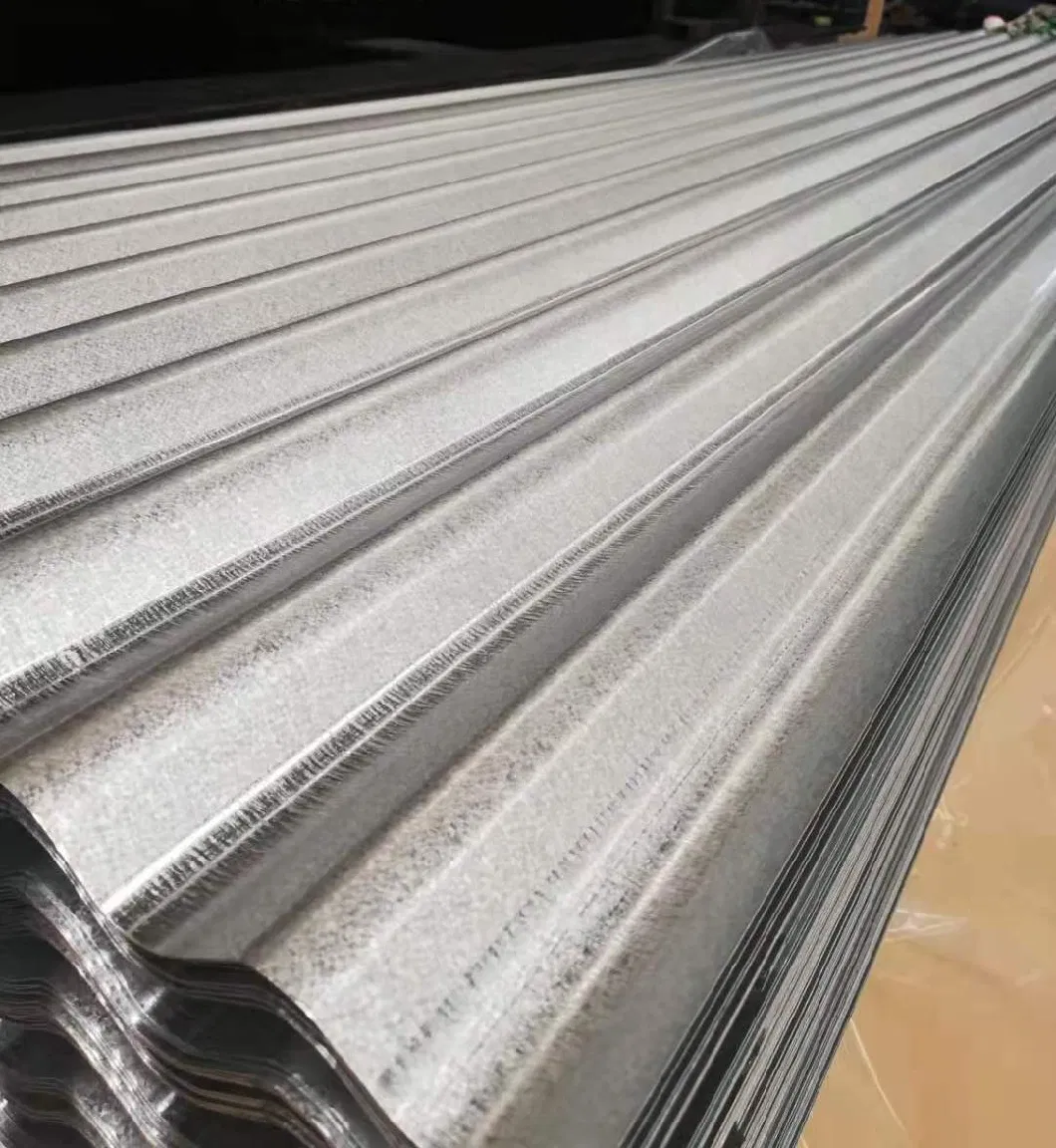 Factory Wholesale Zinc Roofing Dx51d Zinc 30-275g 0.2 mm 914mm Corrugated Zinc Galvalume Metal Roofing Coil Sheet Gi Plate Hot Dipped Galvanized Steel Sheet