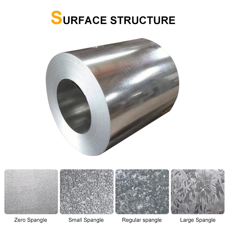 China Factory Price Galvanized 0.12mm-6.0mm Thickness Gi Sheet Roll Galvanized Steel Coil