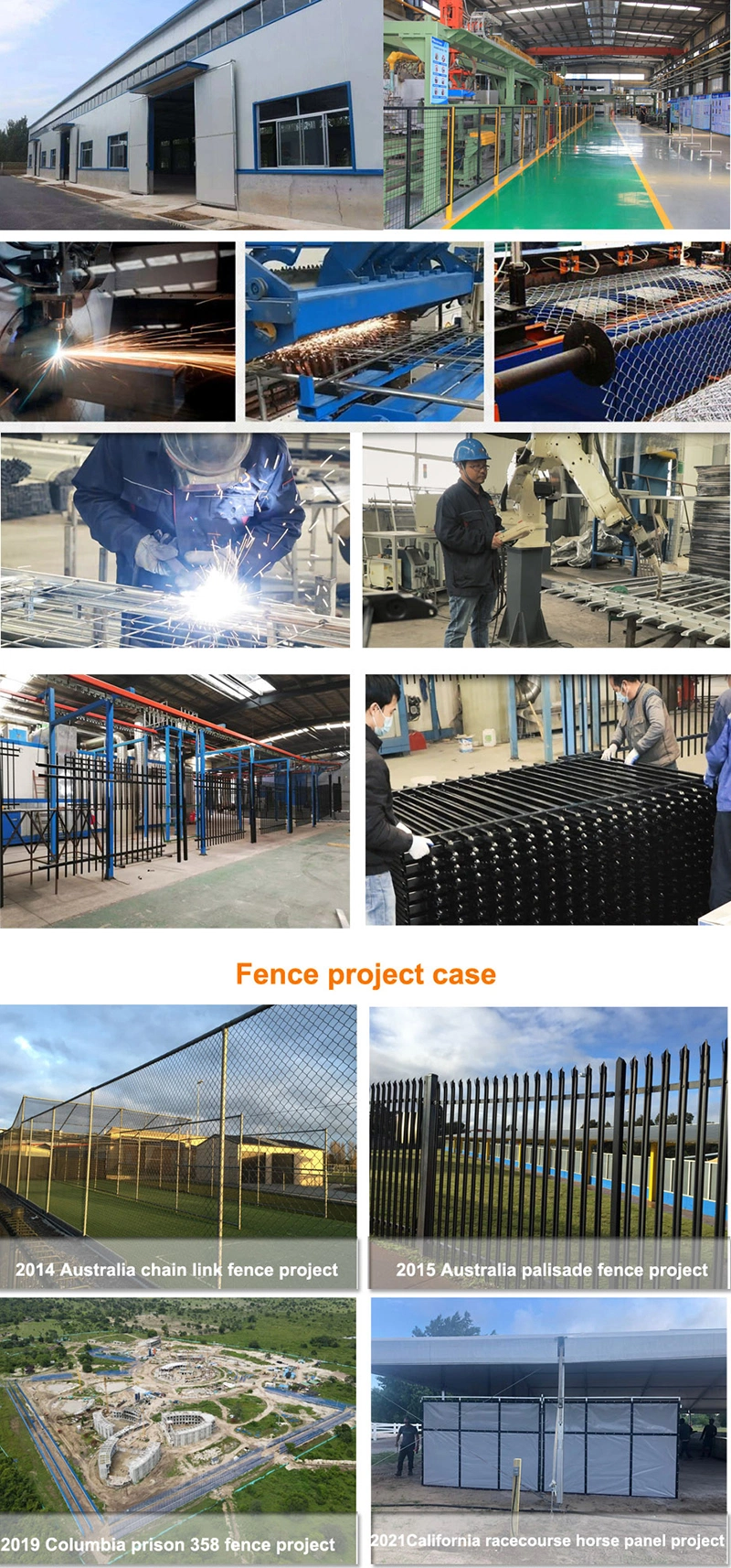 Wholesale South Africa Powder Coated Clear View 358 Anti Climb Railway Perimeter Welded Metal Wire Mesh Fencing/Fence for High Security/Safety