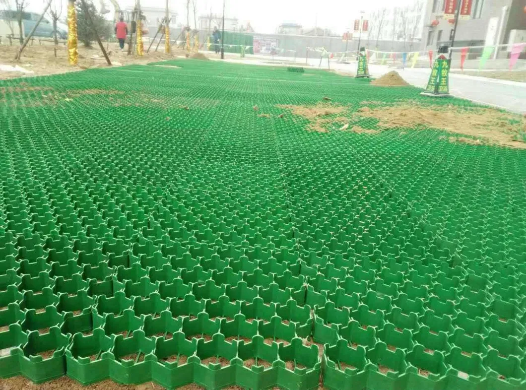 Heavy Duty Honeycomb Plastic Paver Ground Grid Grass PP Geocell Driveway Recycled Product