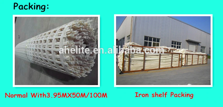 Anti-Static Anti-Flame Polypropylene Polyester Geogrid for Mining