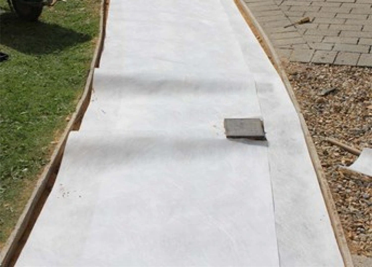 Geotextile Slope Stabilization Fabric for Road Surface Antireflection Structure Layer Project in India