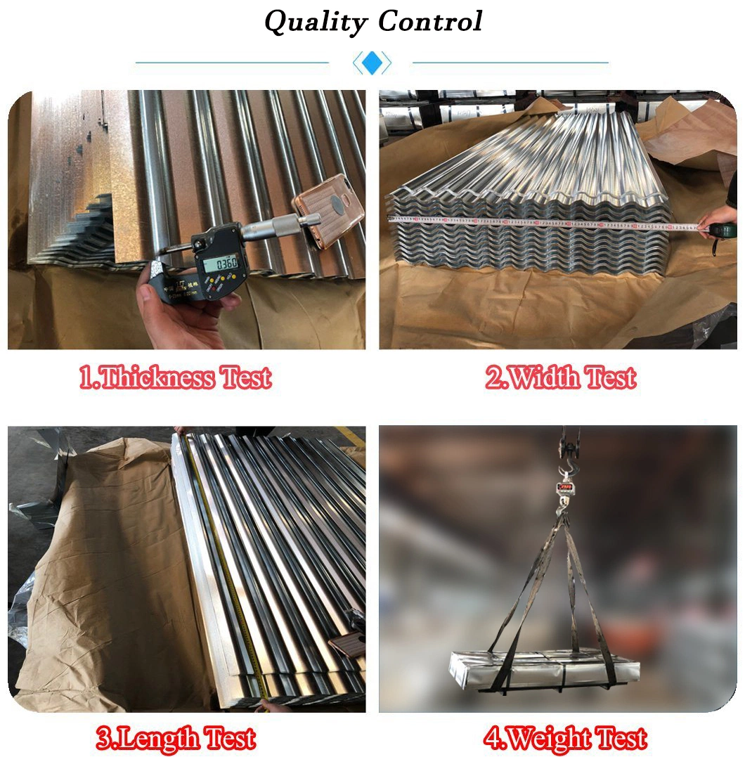 Gi Galvanized Galvalume Steel Corrugated Roofing Sheet 0.5mm Heat Resistant Roofing Sheets 24 Gauge 28gauge Dx51d Zincalum Aluminum Zinc Tile Metal Roof Sheet