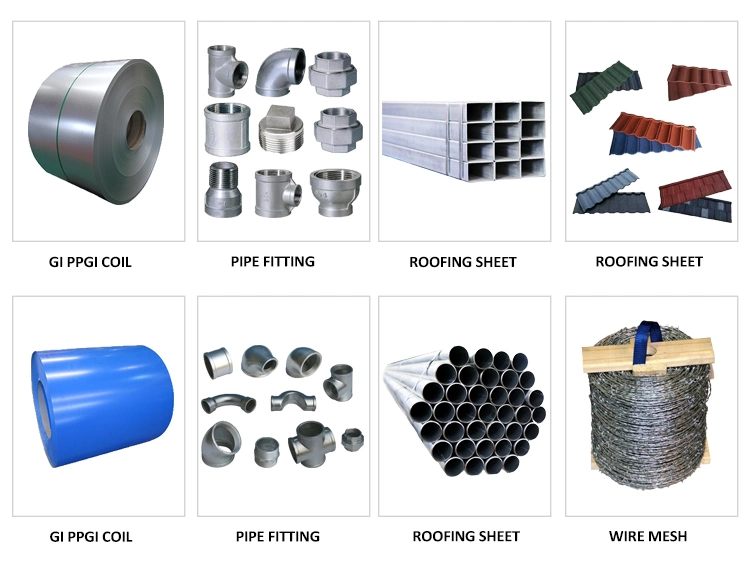 Steel Corrugated Roofing Sheet Galvanized Steel Gi Zinc Coated Iron Metal Roofing Sheet