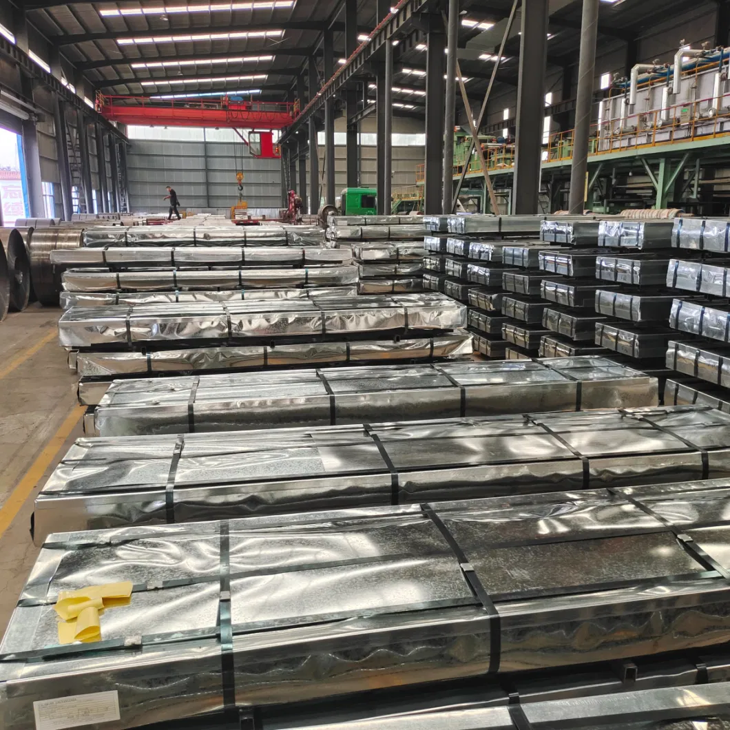 Hot Dipped Galvanized Steel Coils PPGI Sheet Wholesale Corrugated Metal Roofing Sheet