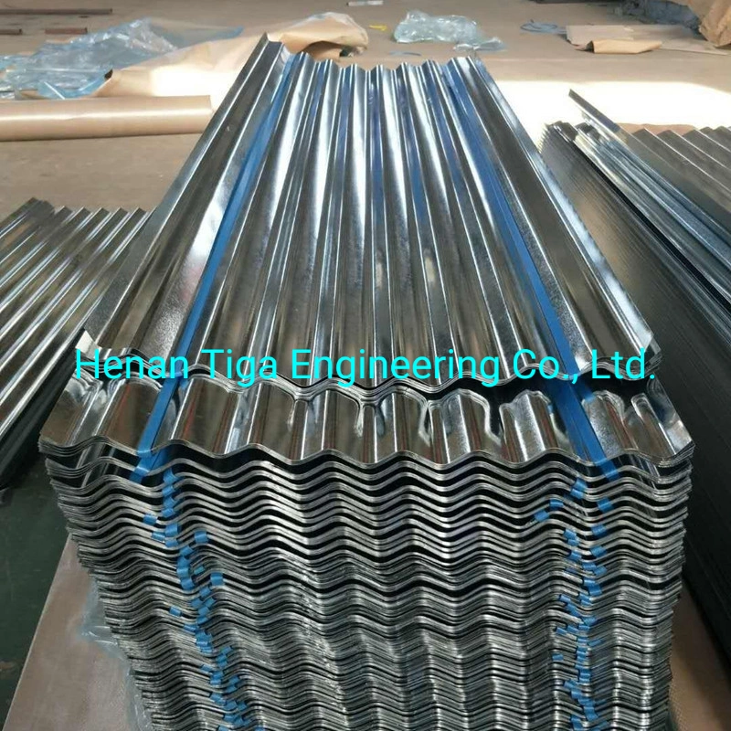 Factory 0.14mm*800mm/900mm Corrugated Galvanized Steel Roofing Sheet