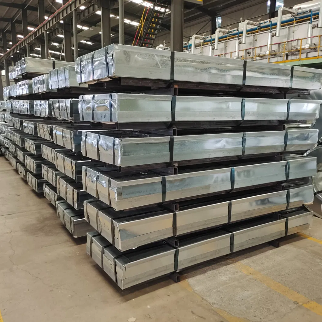 Hot Dipped Galvanized Steel Coils PPGI Sheet Wholesale Corrugated Metal Roofing Sheet