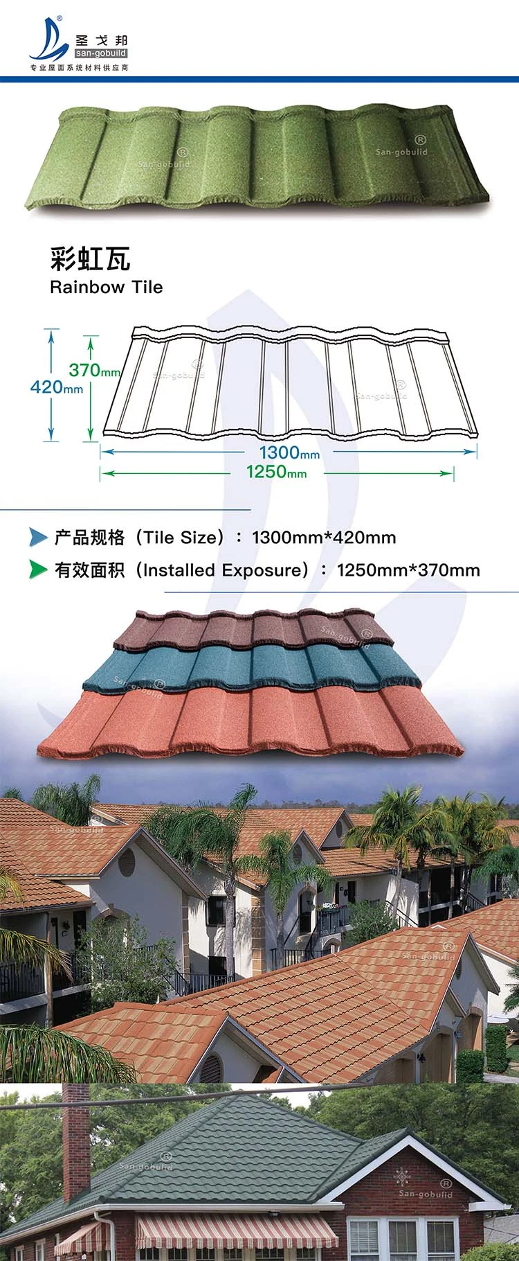 China Factory Wholesale Steel Roofing Tiles Galvanized Corrugated Metal Roofing Sheet