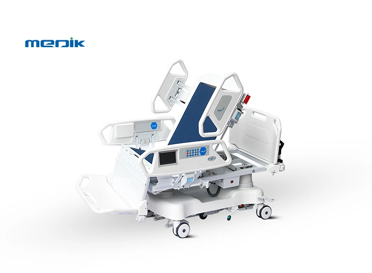 Ya-D8-2 China Large Manufacturer 8 Multi-Function Automatic Real Chair ICU Electrical Hospital Bed with CPR Function