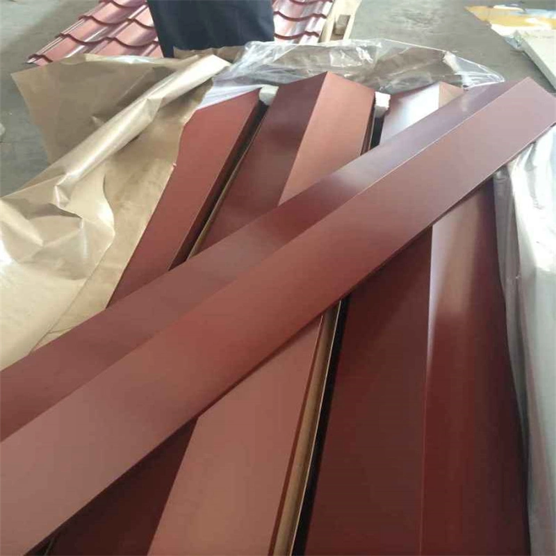 PPGI Corrugated Profiled Color Steel Roof Sheet Trapezoidal Prepainted Metal Roofing Sheet