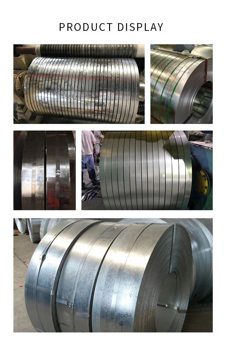 PPGI/Gi/Zinc Coated Cold Rolled/Hot Dipped Galvanized Steel Coil/Sheet/Plate/Strip Z275 China Dx51d+Z Z100 Galvanized Steel Strip Galvanized Steel Strip Gi Slit
