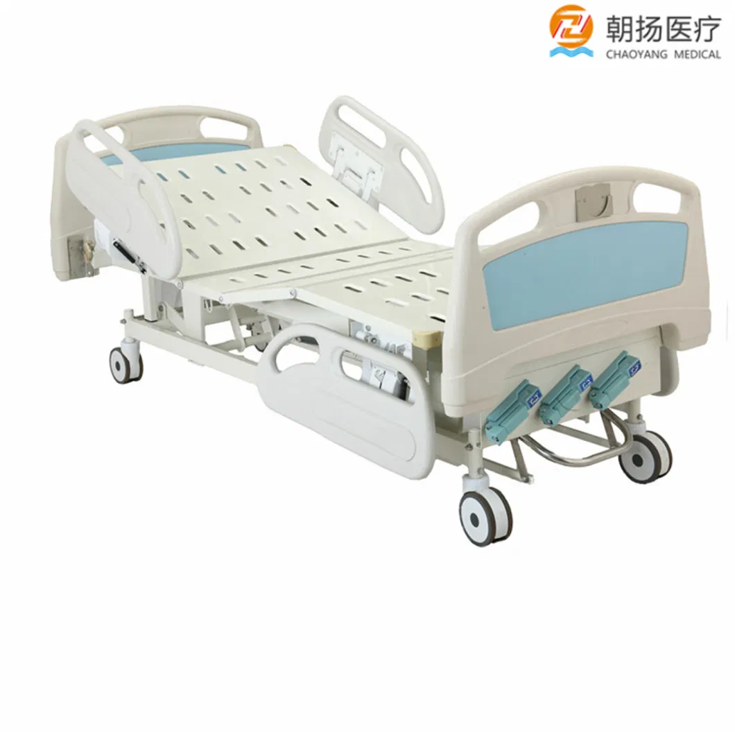 Two Crank Manual Medical Clinic Patient Bed Hospital Bed Price