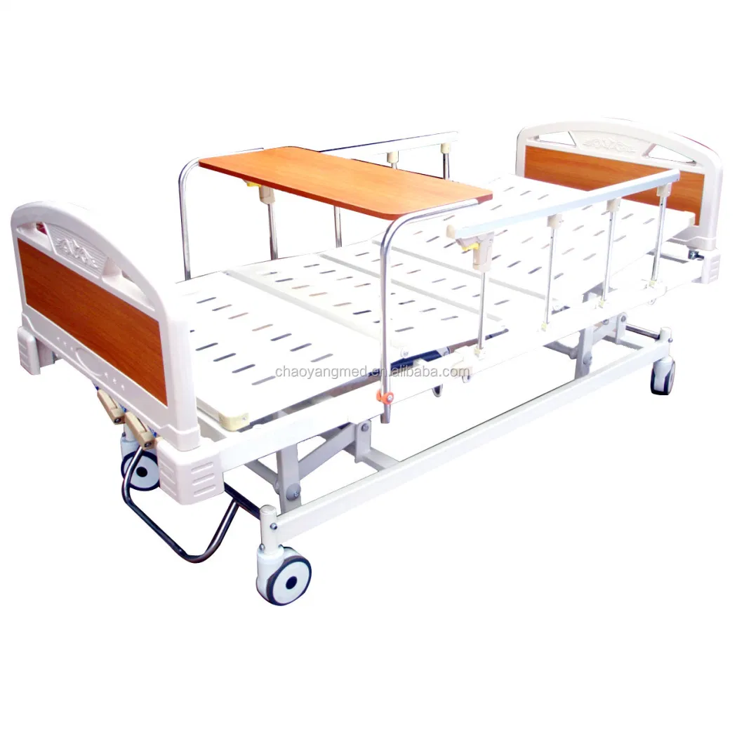 Two Crank Manual Medical Clinic Patient Bed Hospital Bed Price