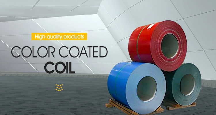 PPGI PPGL Pre-Painted Dx51d Z80 SPCC Cold Rolled Color Full Customized Galvanized Steel Sheet Coil