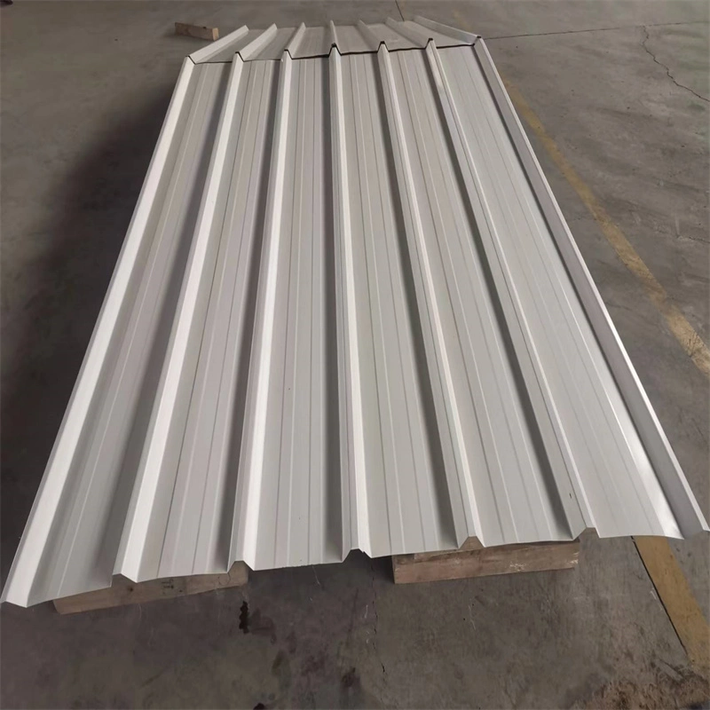 PPGI Corrugated Profiled Color Steel Roof Sheet Trapezoidal Prepainted Metal Roofing Sheet