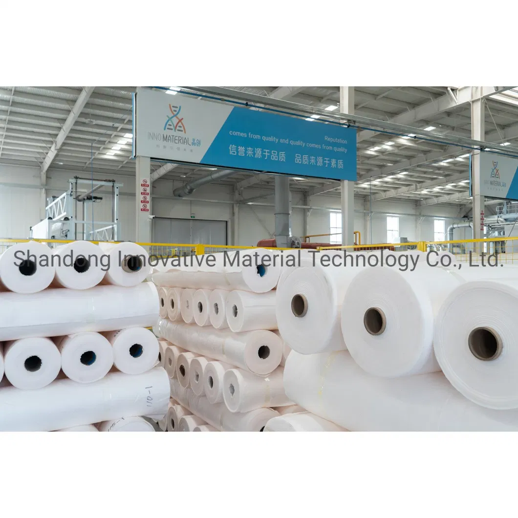 Hot Sale White 80-1000g Polypropylene Nonwoven Geotextile Geotextiles Polyfelt Ts Continuous Filament