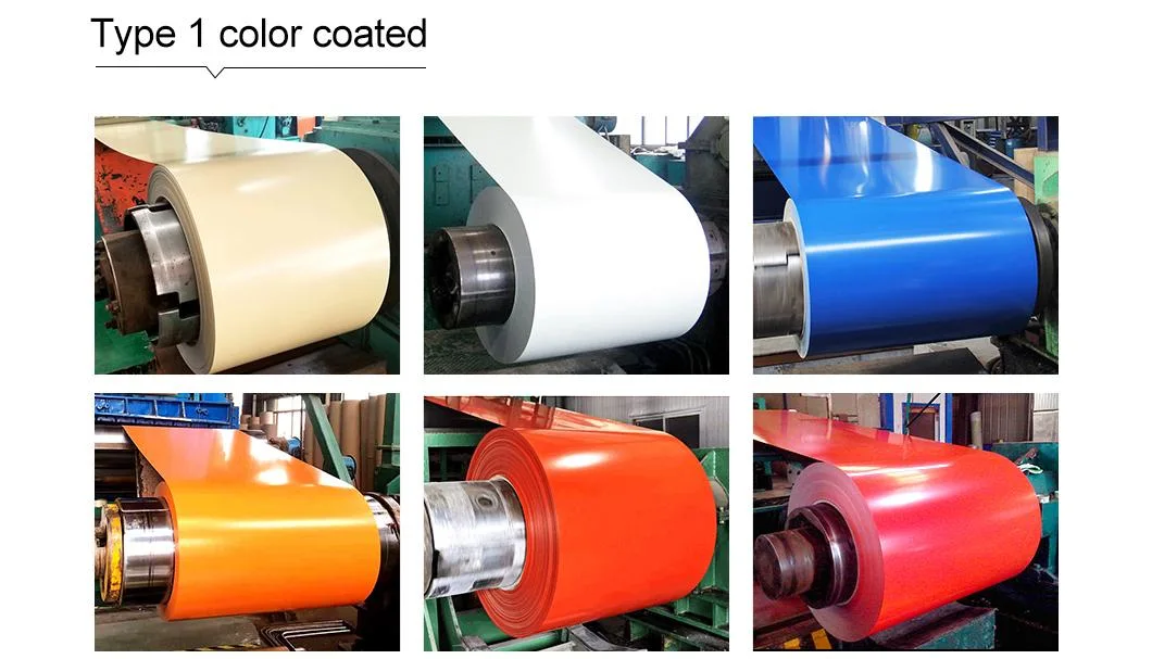 Chinese Supplier of G550 Prepainted Galvanized Wood Grain Printed PPGI Steel Coil with Low Price