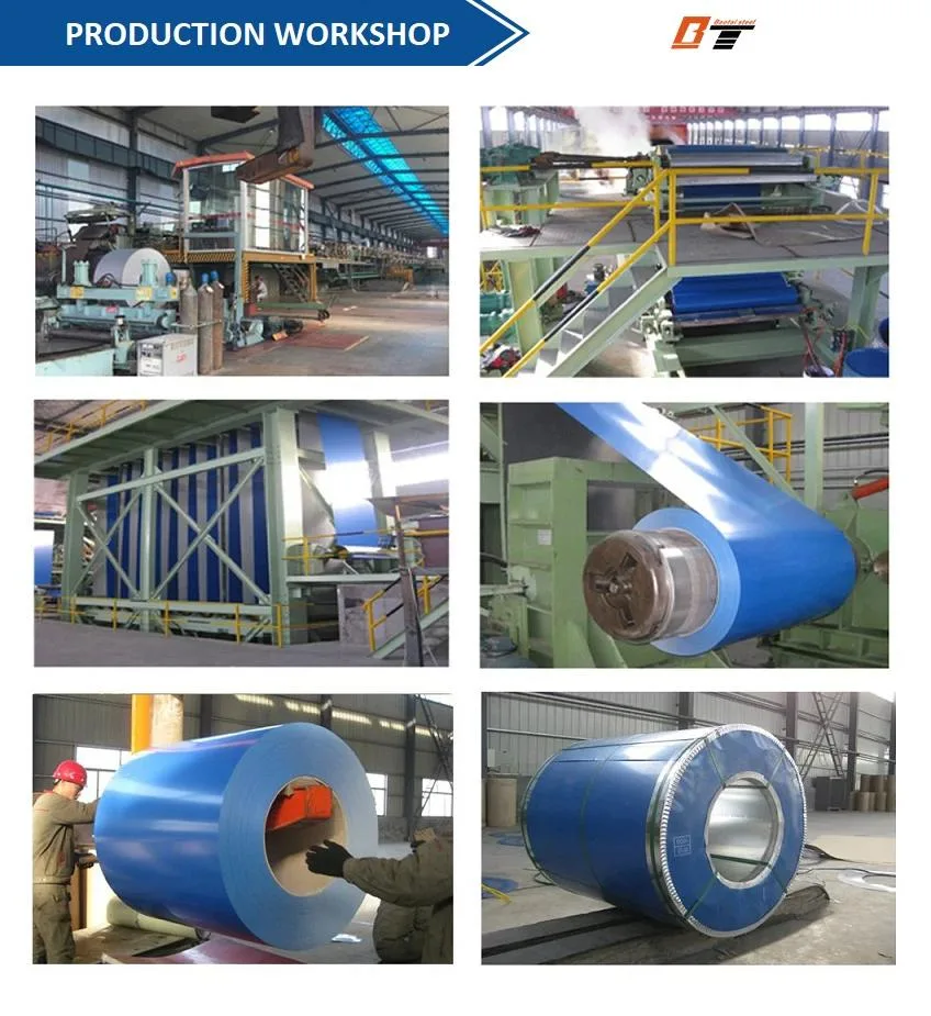 Zinc Coated Color Coated Prepainted Galvanized PPGI PPGL Steel Coil