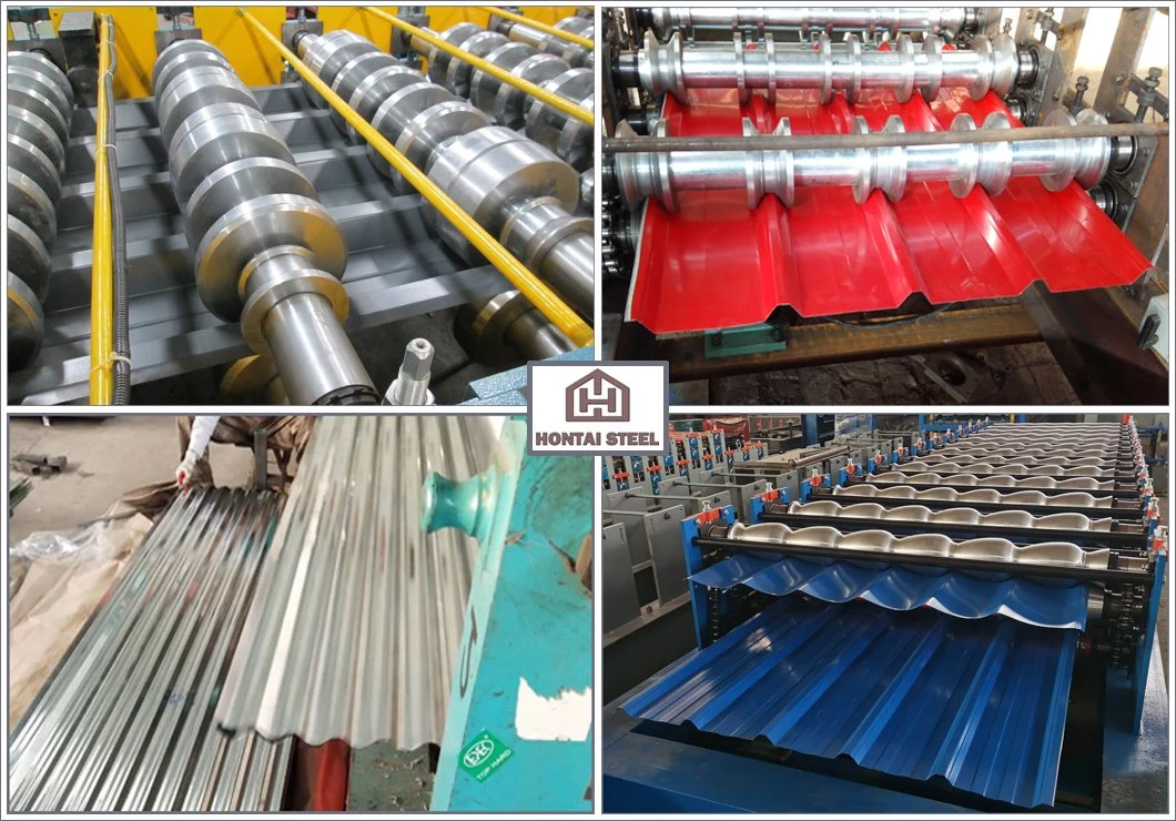 Galvanized Gi Colour Coated Steel Roofing Sheet Manufacturer