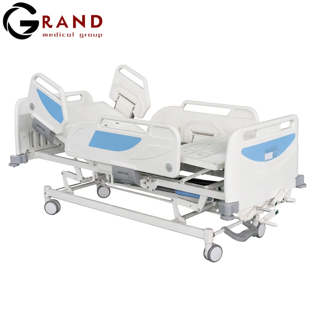 Silent Corrosion-Resistant Large Braking Force Stable and Safe Two Crank Hospital Manual Bed