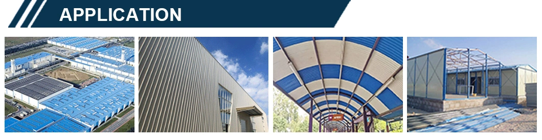 Factory Directly Provide Prepainted Galvanized Steel Roofing Sheet / Zinc Color Coated Corrugated Steel Roofing Sheet