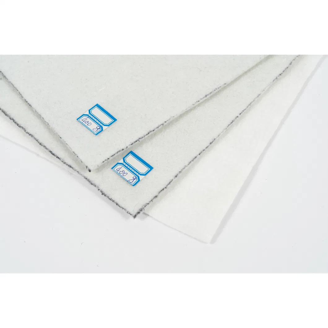 Polyester Short Fiber Needlepunched Nonwoven Geotextile Fabrics