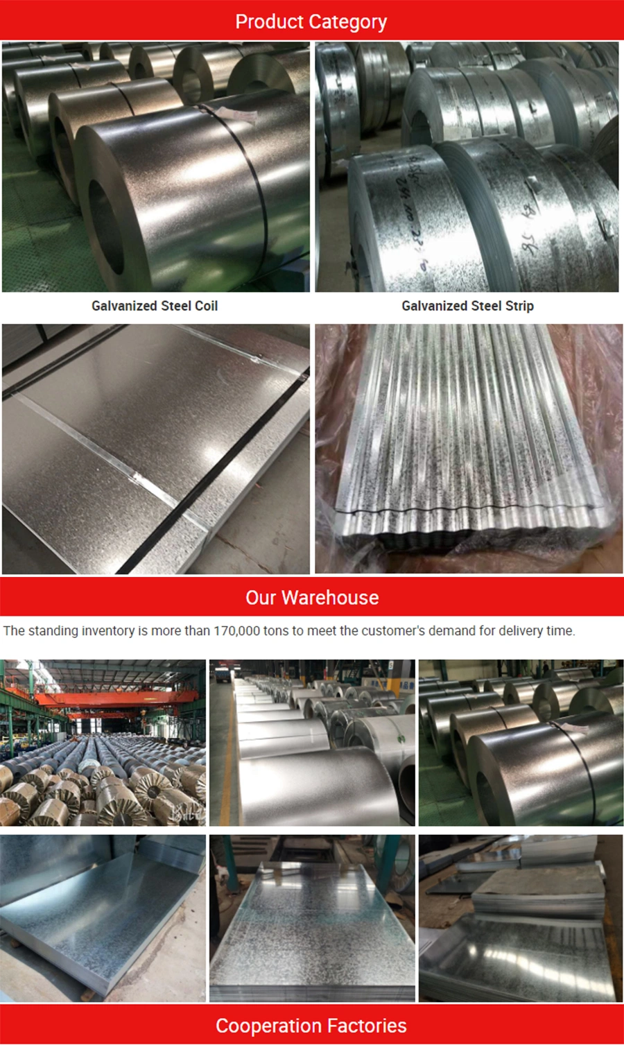 China Manufacturer Hotsale Dx51d Z 24 Gauge Zinc Z275 Hot DIP G. I Steel Coil/Roll/Strips/Sheet Galvanized Steel Coil for Roofing Sheet