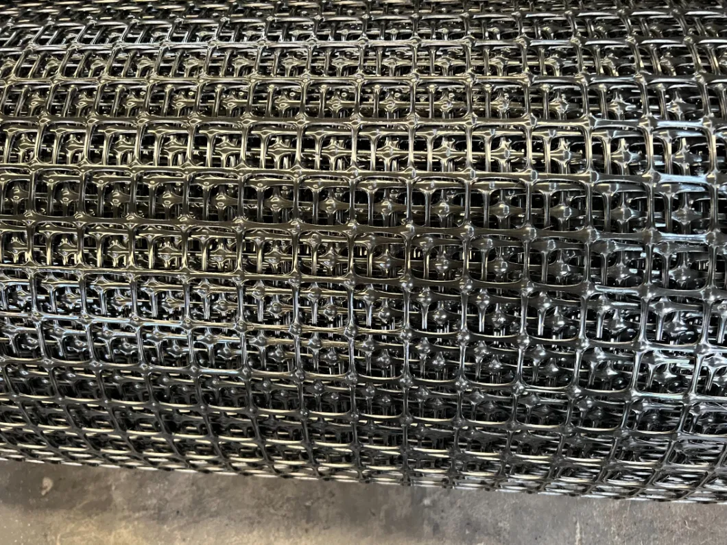 Fire-Proof Material Plastic Geogrid Mining Geogrid