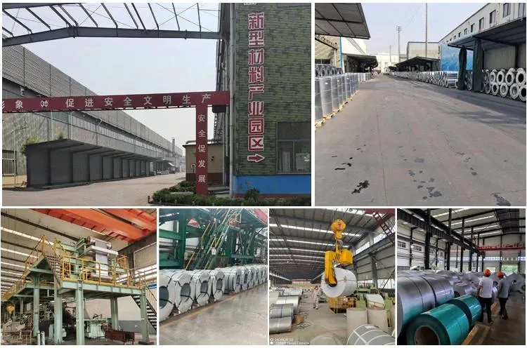 26 28 Gauge Gi Prepainted Galvanized Galvalume Coil Sheet Dx51d Dx52D Dx53D Zinc Coated PPGL PPGI Ral Color Coated Steel Sheet Coil for Industrial Roofing