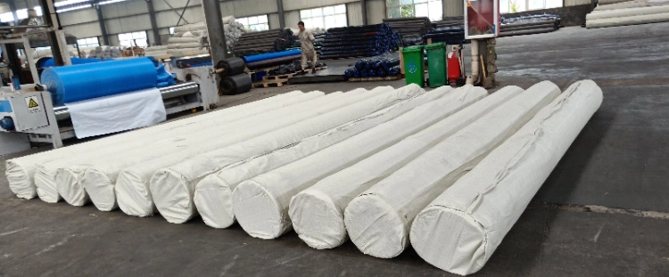 High Tensile Strength Nonvoven Geotextile Dam Project Slope Protection
