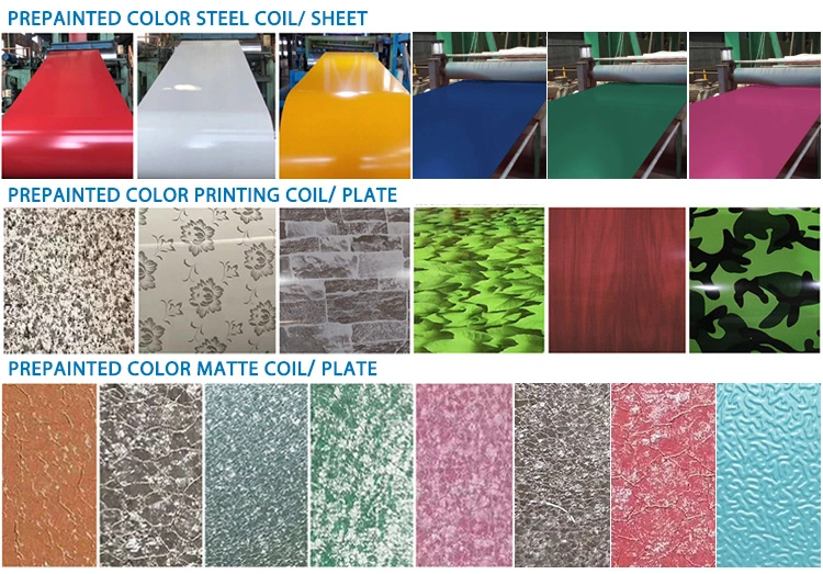 Ral Color PPGI Galvanized Corrugated Sheet Roofing Sheet for Building