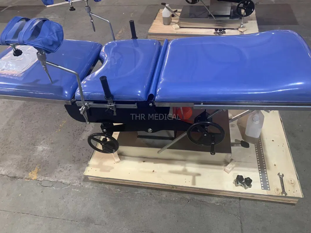Hospital Mutifunctional Bed Hydraulic Gynecological Delivery Operation Table Price (THR-C003A)