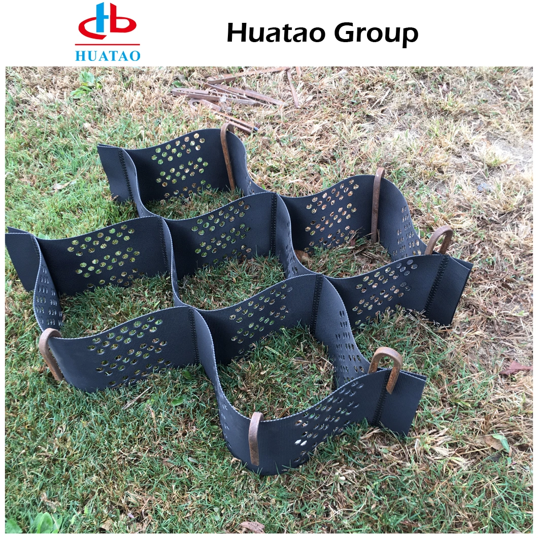 Textured and Perforated HDPE Plastic Geo Cell Geocell Manufacturer Price