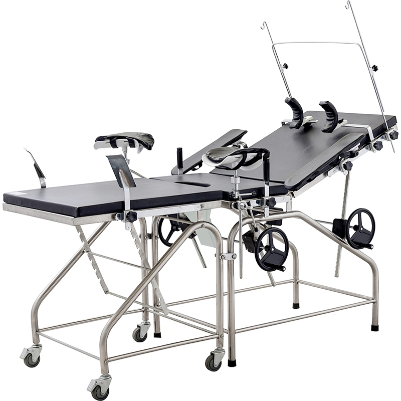 A046 Hospital Gynecological Table with Shoulder Holder